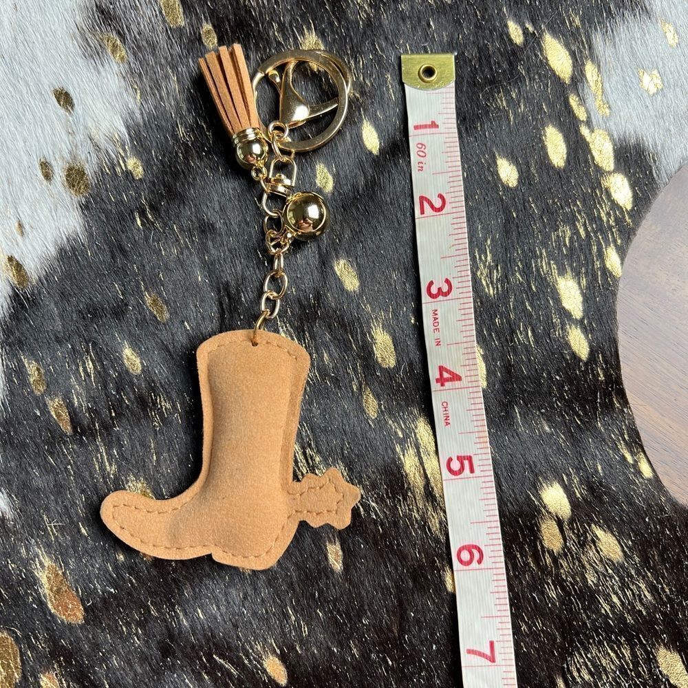 Blinged Cowboy Boot Keychain. - Picture 2 of 2